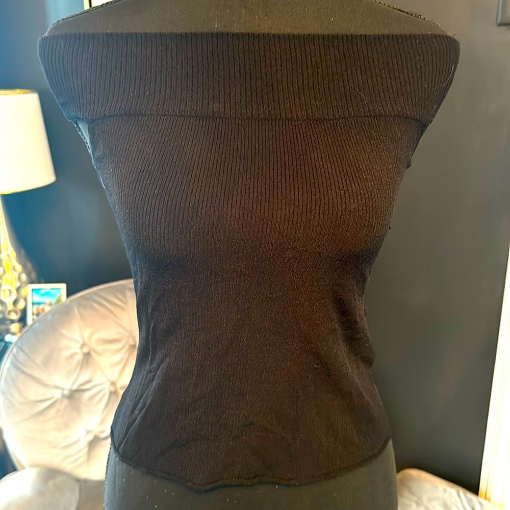 Vintage 2000 Gucci women’s top sheer mesh sexy SMALL